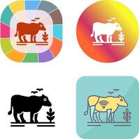 Cattle Icon Design vector