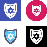 Security Settings Icon Design vector