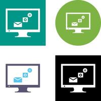 Unique Digital Marketing Icon Design vector