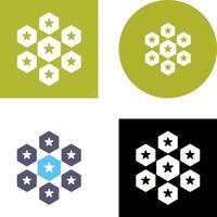 Unique Reputation Management Icon Design vector