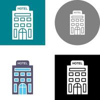 diseño de icono de hotel vector