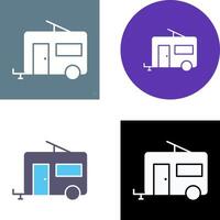 Trailer Icon Design vector