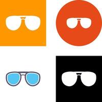 único lentes icono diseño vector