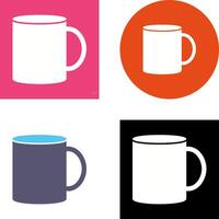 Coffee Mug Icon Design vector