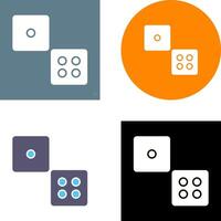 Dice Icon Design vector