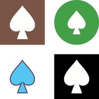 Spade Icon Design vector