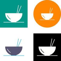 Unique Food Icon Design vector