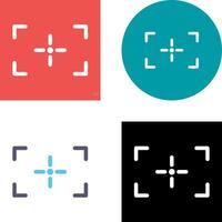 Unique Focus Icon Design vector
