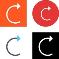 Unique Reload Icon Design vector