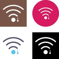 Unique WiFi Sign Icon Design vector