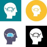 Thinking Icon Design vector