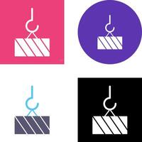 Heavy Machinery Icon Design vector