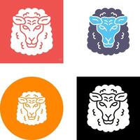 Sheep Icon Design vector