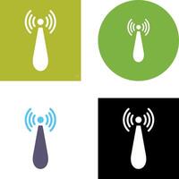Non Ionizing Radiation Icon Design vector