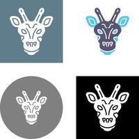 Giraffe Icon Design vector