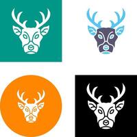 Deer Icon Design vector