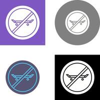 No Skating Icon Design vector