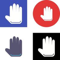 Unique Hand Tool Icon Design vector
