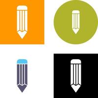 Unique Pencil Icon Design vector