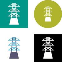 Unique Tower Icon Design vector