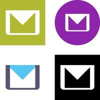 Unique Email Icon Design vector