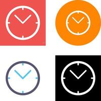 Unique Clock Icon Design vector