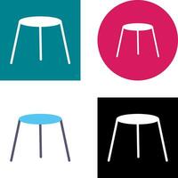 Unique Stool Icon Design vector