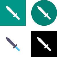 Unique Sword Icon Design vector