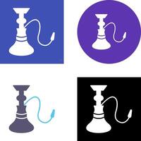 Unique Hookah Icon Design vector