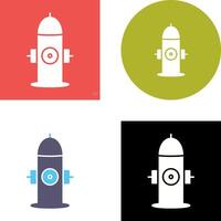 Unique Hydrant Icon Design vector