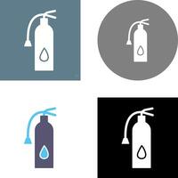 Unique Fire Extinguisher Icon Design vector