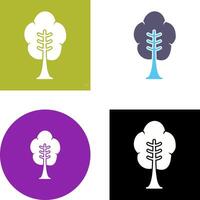 diseño de icono de árbol vector