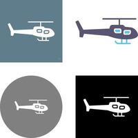 diseño de icono de helicóptero vector