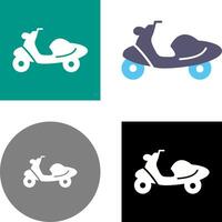 diseño de icono de scooter vector