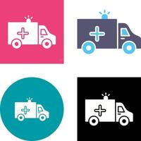 Ambulance Icon Design vector