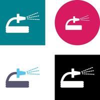 Unique Spraying Water Icon Design vector