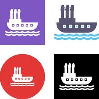 Steamboat Icon Design vector