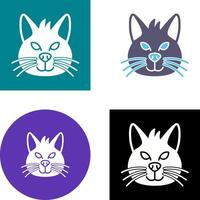 gato icono diseño vector