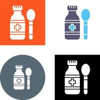 Syrup Icon Design vector