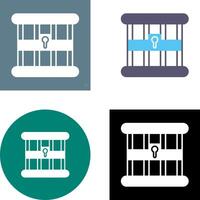 Jail Icon Design vector