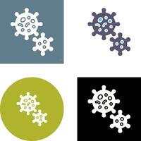 Virus Icon Design vector
