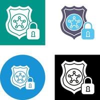 diseño de icono de seguridad vector