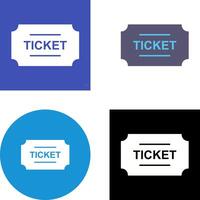 Tickets Icon Design vector