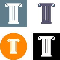 Pillar Icon Design vector