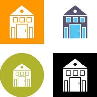Building Icon Design vector