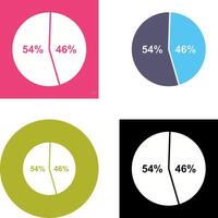 Candidate Stats Icon Design vector
