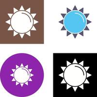Sun Icon Design vector