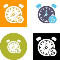 Clock Icon Design vector