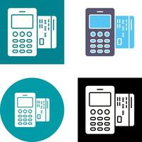 Card Machine Icon Design vector