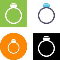 Ring Icon Design vector